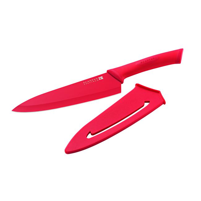 Scanpan Red Cook's Knife 7"/18cm-Marston Moor