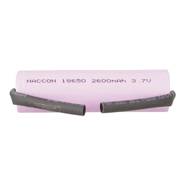 18650 Rechargeable Li-Ion Battery 2600Mah 3.7V Solder Tag