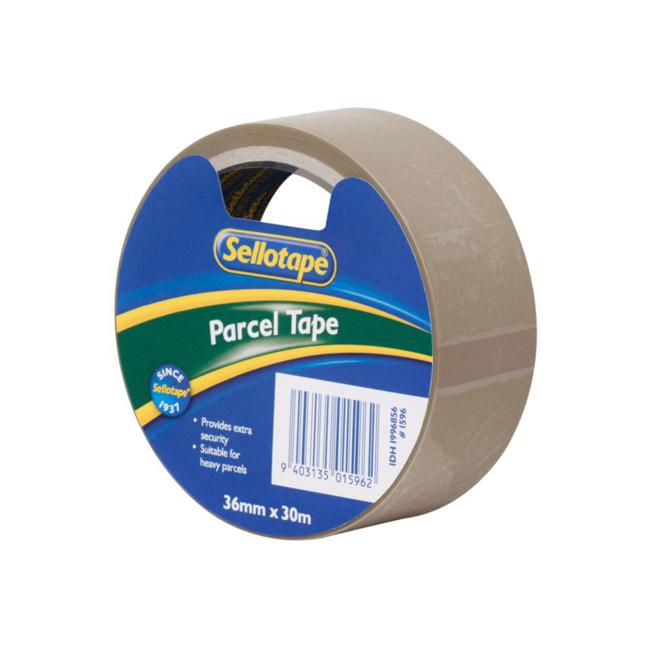 Sellotape 1596 PP Brown 36mmx30m-Marston Moor