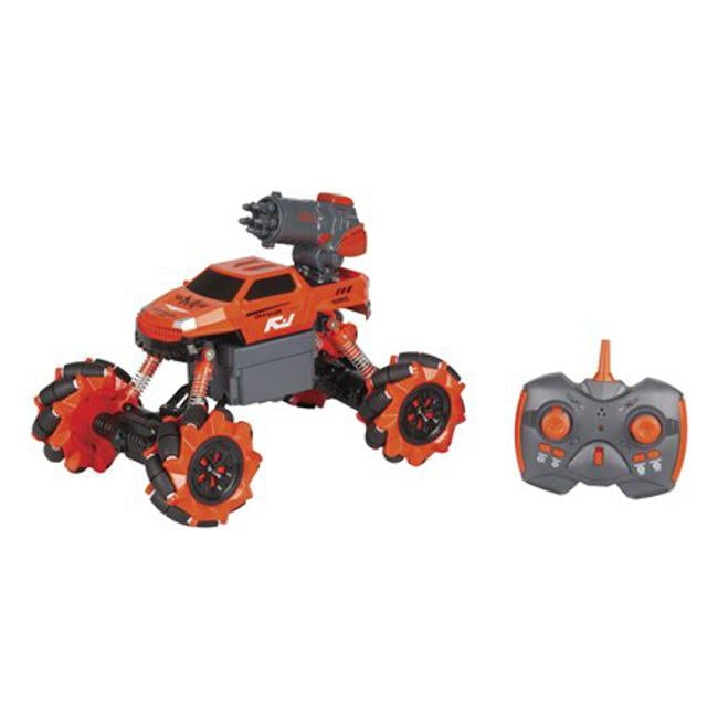 2-In-1 Rock Crawler With Water And Rocket Launcher