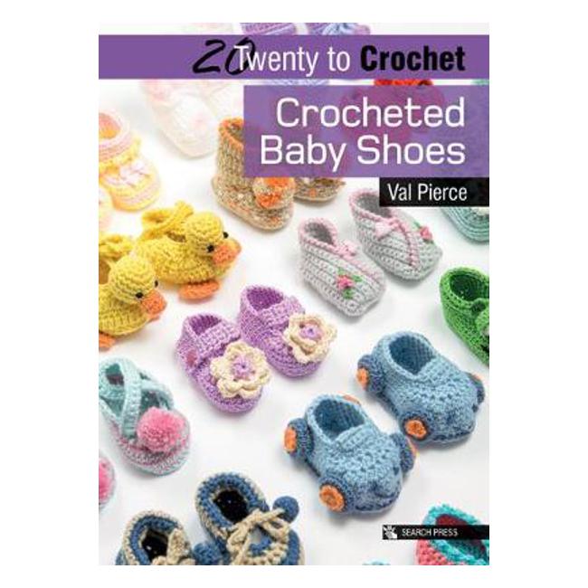 20 to Crochet: Crocheted Baby Shoes - Val Pierce