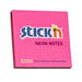 Stick’n Note 76x76mm 100 Sheet Neon Magenta-Marston Moor