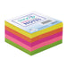 Stick'n Note 76x76mm 400 Sheet Rainbow Neon-Marston Moor