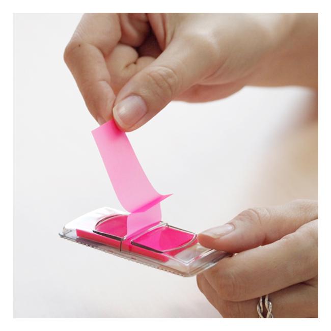 Stick'n Pop Up Flags 45x25mm 50 Sheets Orange-Marston Moor