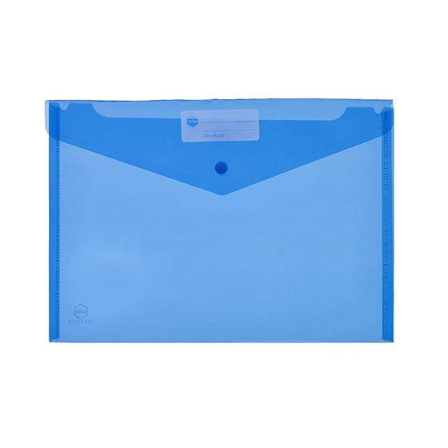 Marbig doculope document wallet a4 blue