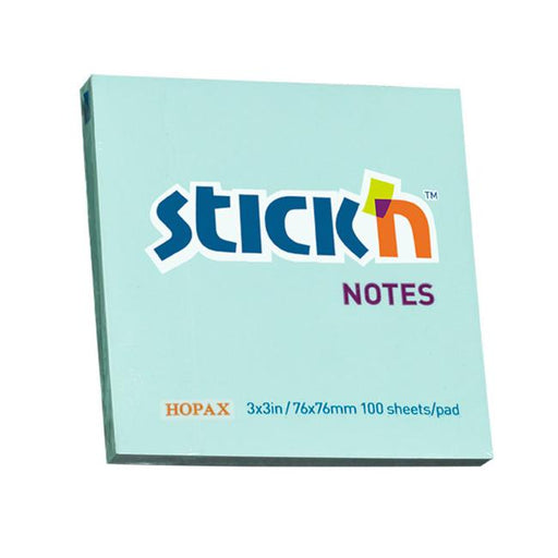 Stick’n Notes Blue 76x76mm 100 Sheet Pad-Marston Moor