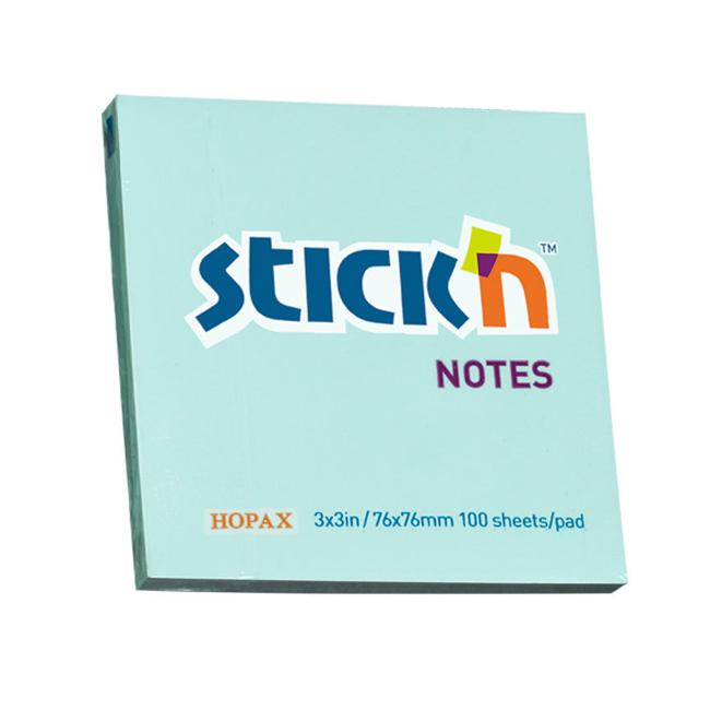 Stick’n Notes Blue 76x76mm 100 Sheet Pad-Marston Moor
