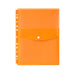 Marbig binder wallet a4 top open orange-Marston Moor