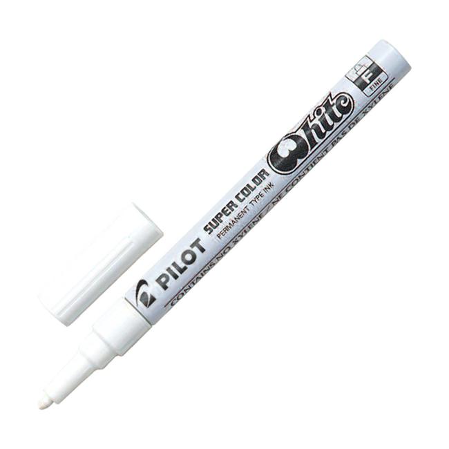 Pilot Super Colour Paint Marker Fine White (SC-W-F)-Marston Moor