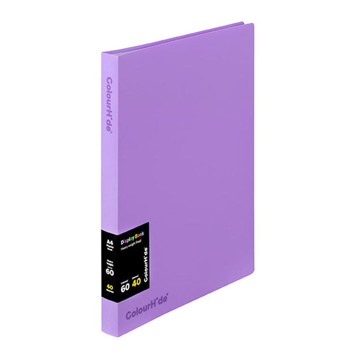 Colourhide Display Book Fixed 40 Sheet 2055219J