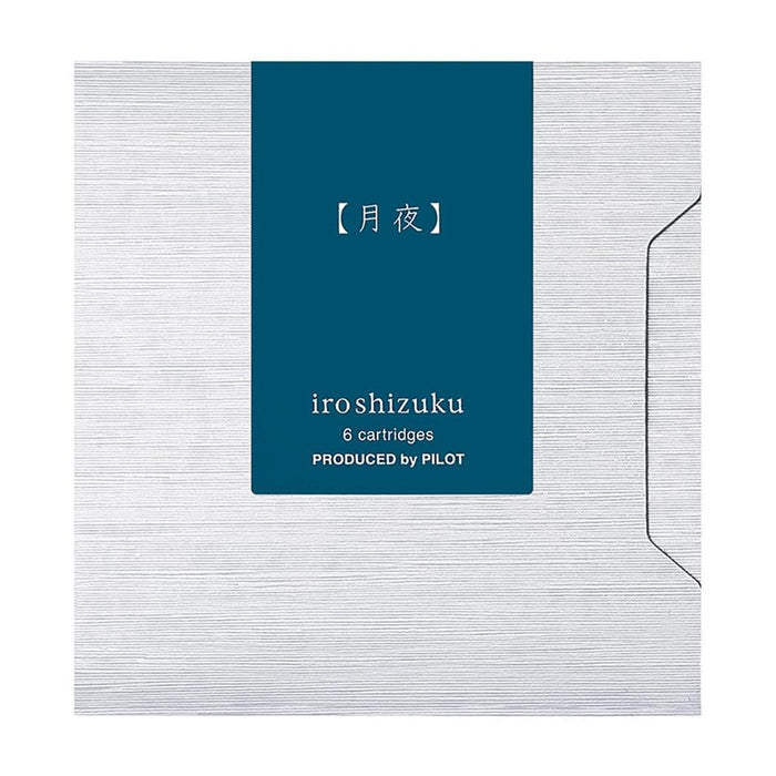 Iroshizuku Ink Cartridge Moonlight Tsuki-yo, Pack of 6 (IRF-6S-TY)