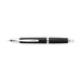 Pilot Capless Splash Black Fountain Pen Medium (FC-1500RRRK-M-B)-Marston Moor