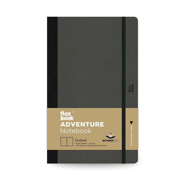 Flexbook Adventure Notebook Medium Dotted Off-Black