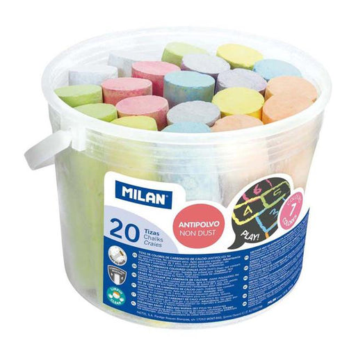 Milan Non Dust Maxi Chalk Bucket 20-Marston Moor