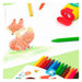 Milan Plastipastel Triangular Pack 24 Assorted Colours-Marston Moor