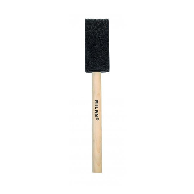 Milan Black Sponge Brush 1321 Series 25mm-Marston Moor