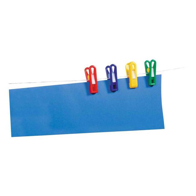 EC Pegs Plastic Painting 12 Pack Assorted