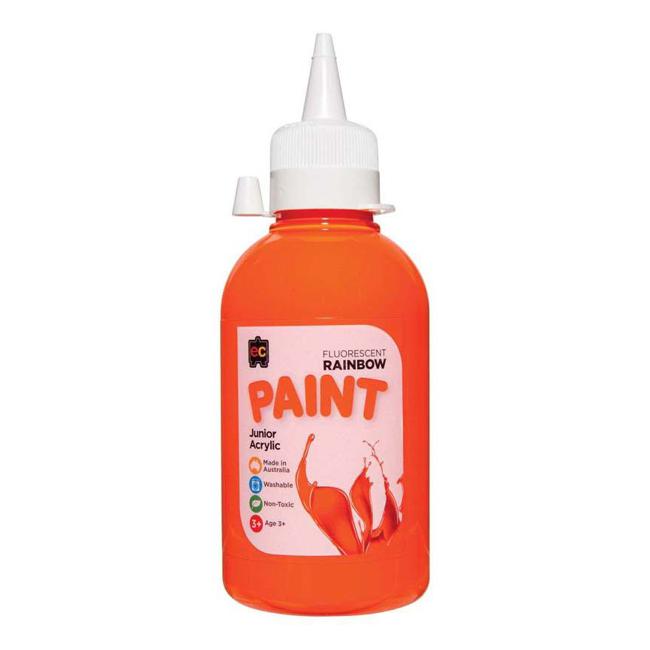EC Paint Rainbow Fluoro Orange 250ml