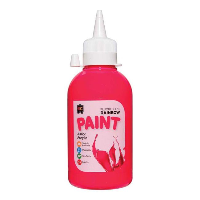 EC Paint Rainbow Fluoro Pink 250ml