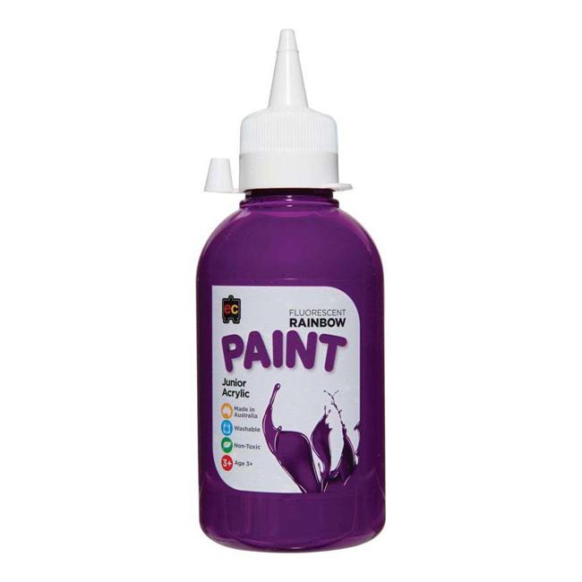 EC Paint Rainbow Fluoro Purple 250ml