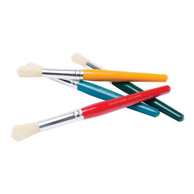 EC Brush Round Stubby 4 Pack