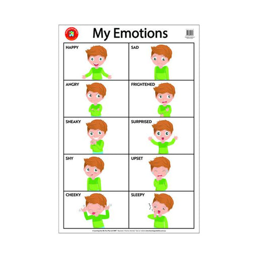 LCBF Wall Chart My Emotions Poster-Marston Moor