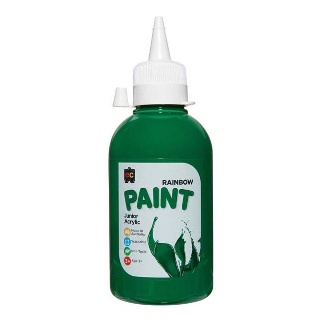 EC Paint Rainbow Acrylic Brilliant Green 250ml