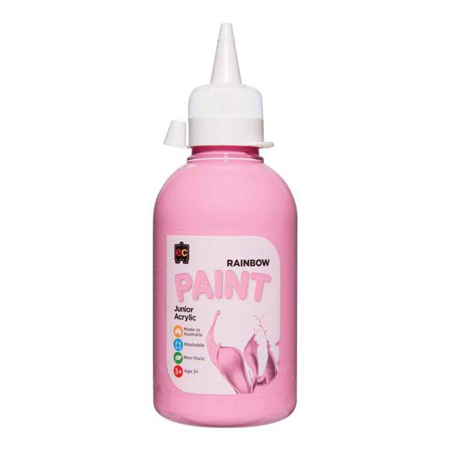 EC Paint Rainbow Acrylic Pink 250ml