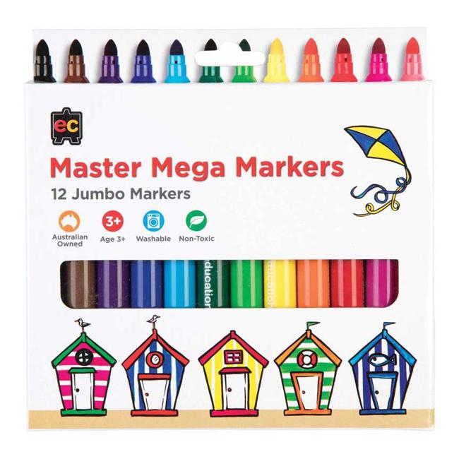 EC Master Mega Markers Pack 12