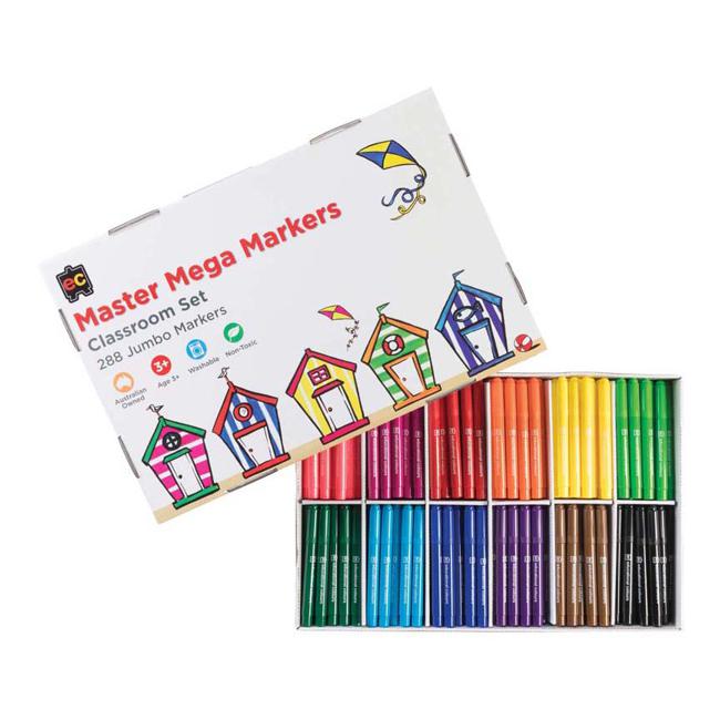 EC Master Mega Markers Box 288