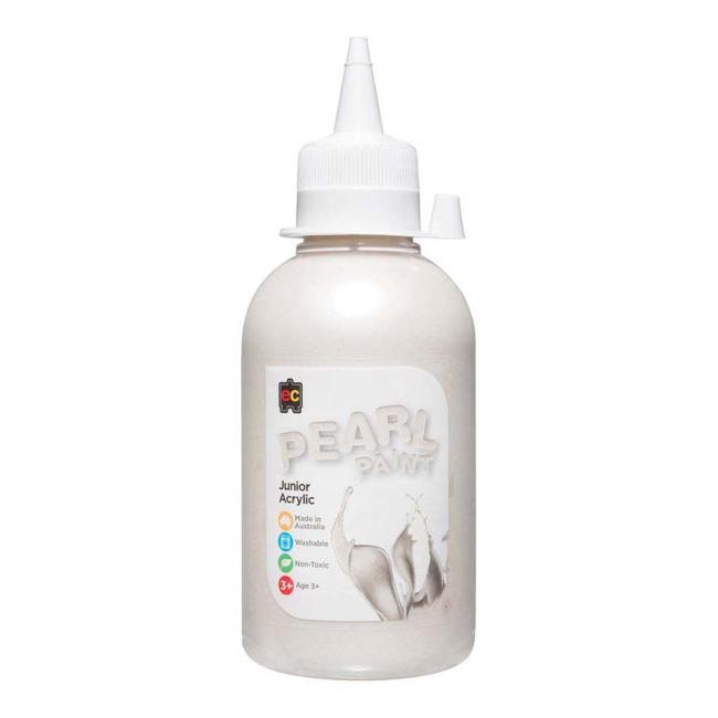 EC Paint Pearl Acrylic White 250ml