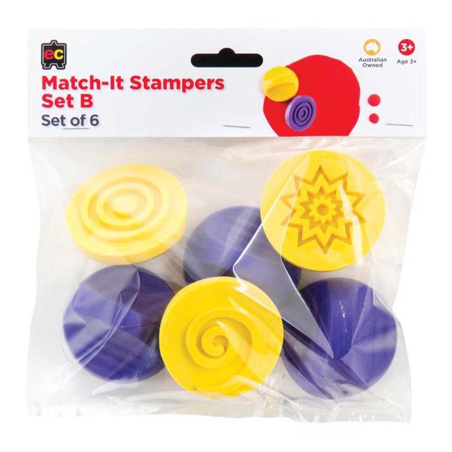 EC Stamper Match It Set B Pack 6