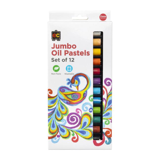 EC Pastels Jumbo Standard 12 Pack