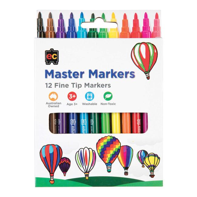 EC Master Markers Pack 12