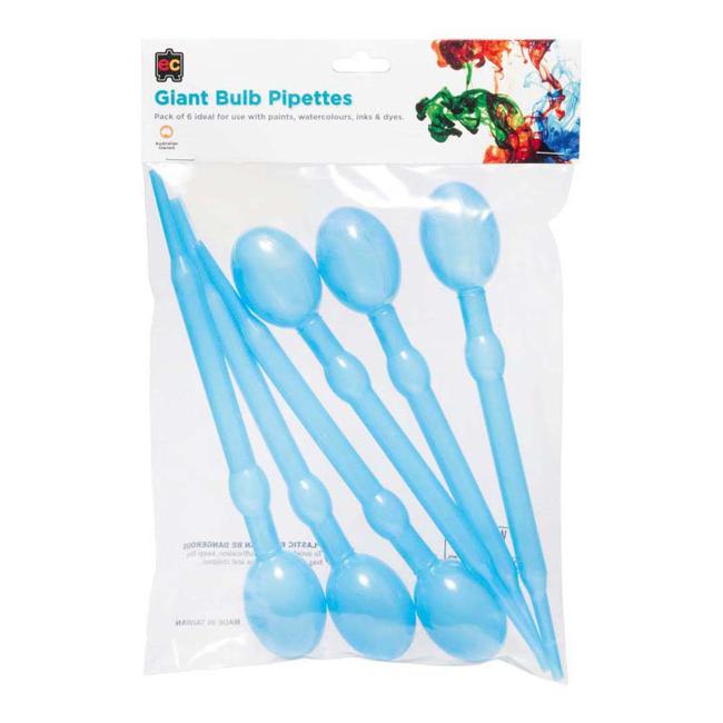 EC Bulb Pipettes Pack 6