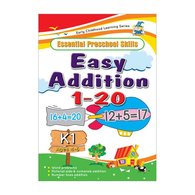 Greenhill Activity Book 4-6 Yr Easy Addition