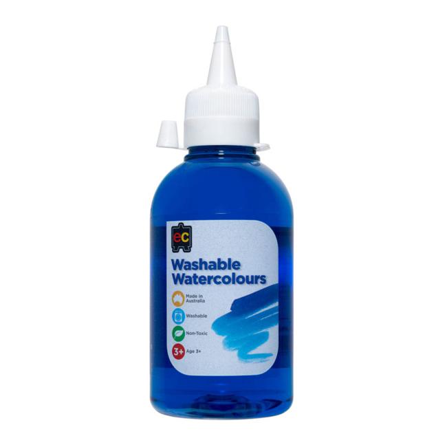 EC Paint Washable Watercolours 250ml Blue