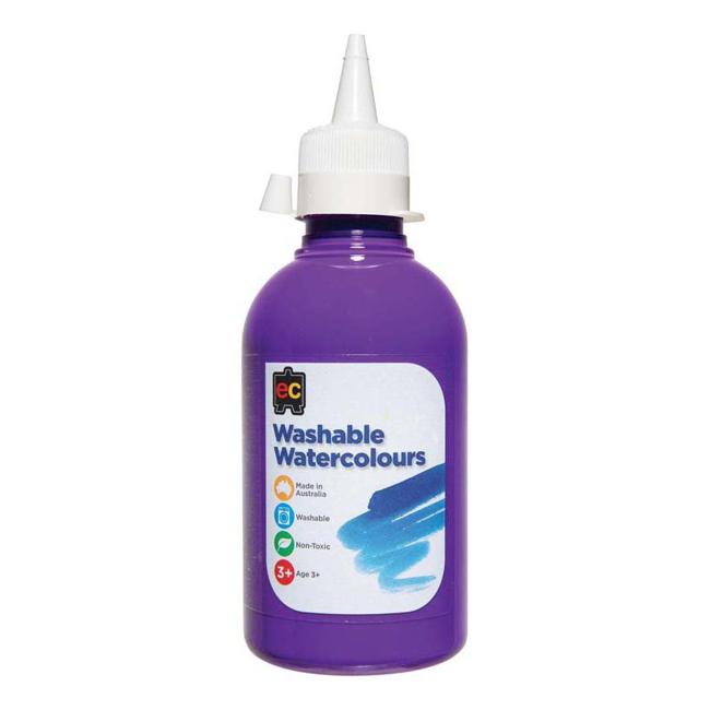 EC Paint Washable Watercolours 250ml Lilac