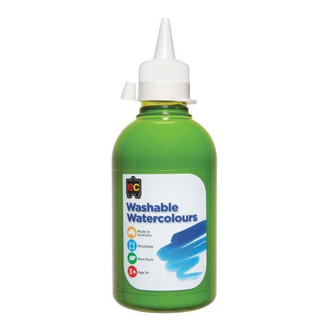 EC Paint Washable Watercolours 250ml Lime