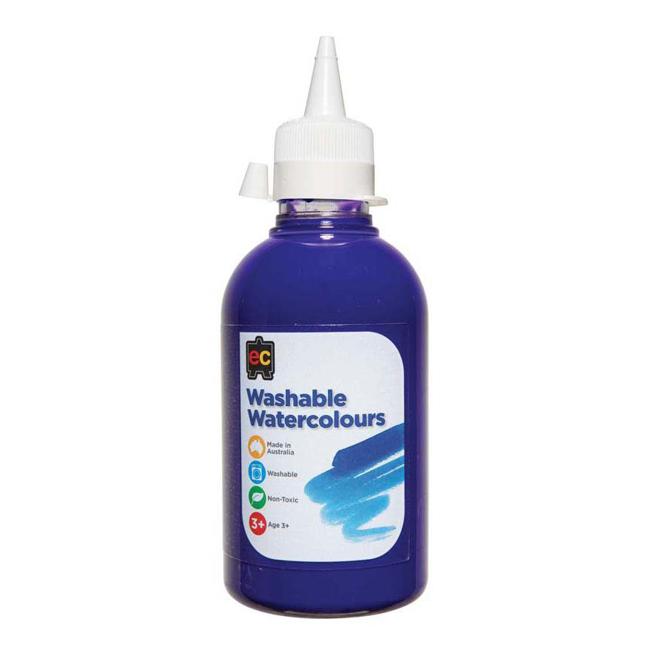 EC Paint Washable Watercolours 250ml Purple