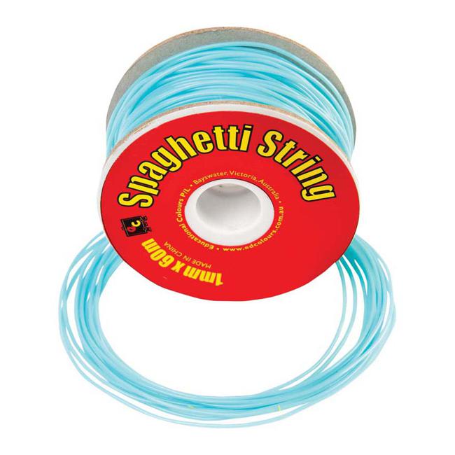 EC Spaghetti String Pvc 60m Blue