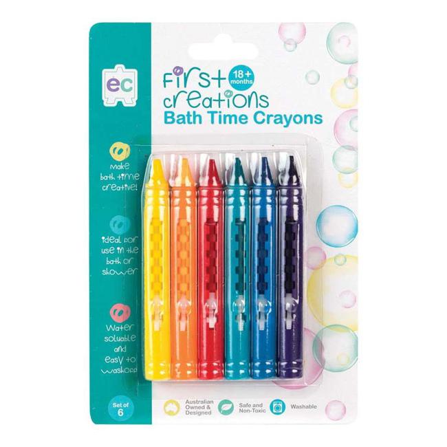 EC First Creations Bath Time Crayons Set 6