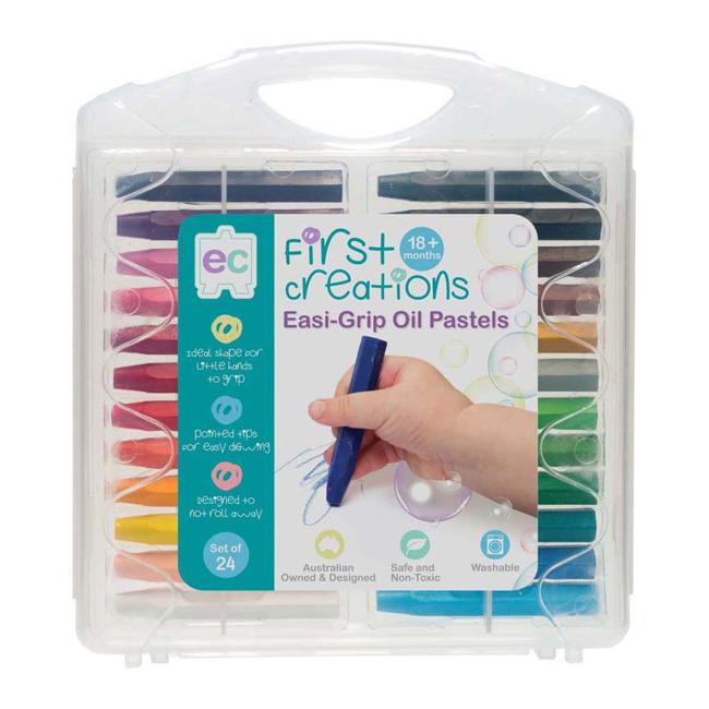 EC First Creations Easi-Grip Oil Pastels Set 24