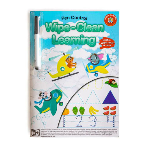 LCBF Wipe Clean Learning Book Pen Control W/Marker-Marston Moor