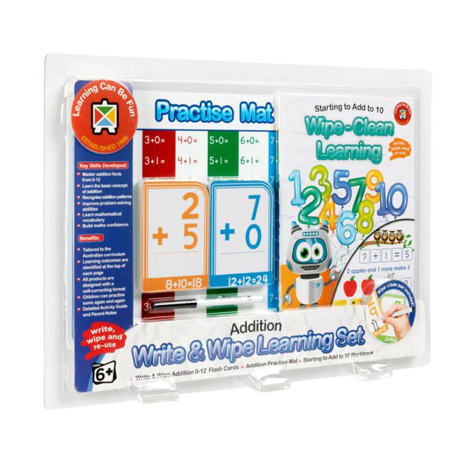 LCBF Write & Wipe Learning Set Addition-Marston Moor