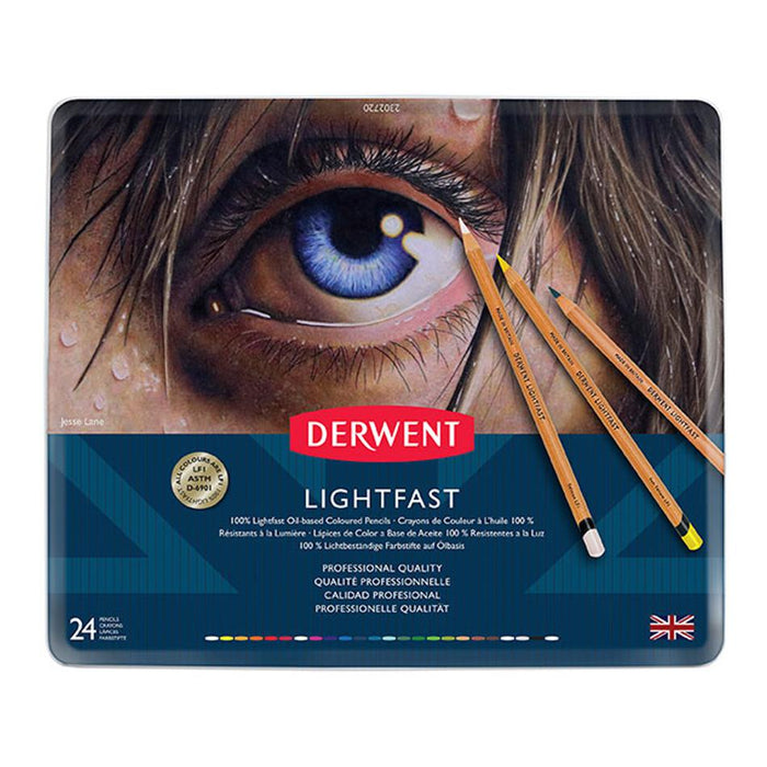 Derwent Lightfast Pencil Tin 24 2302720