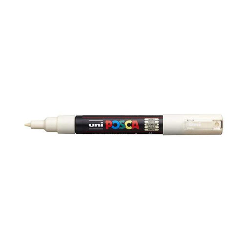 Uni Posca Marker 0.7mm Ultra-Fine Round Tip Ivory PC-1M-Marston Moor