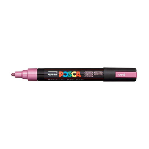 Uni Posca Marker 1.8-2.5mm Med Bullet Metallic Pink PC-5M-Marston Moor