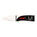 Uni Chalk Marker 8.0mm Chisel Tip White PWE-8K-Marston Moor