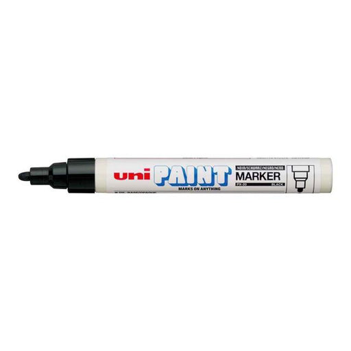 Uni Paint Marker 2.8mm Bullet Tip Black PX-20-Marston Moor